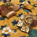 大塚はなおか - 勘八（かんぱち）漬け ／ 鯵 煎り酒