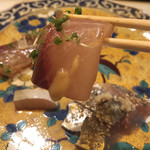 大塚はなおか - 勘八（かんぱち）漬け ／ 鯵 煎り酒