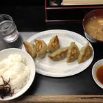 名前のない餃子屋 - 餃子定食（700円）【平成31年04月18日撮影】