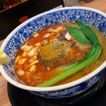 担担麺専門店 DAN DAN NOODLES. ENISHI - マグロ節スープの担担麺(カレー)