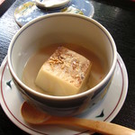 割烹加賀 - 自家製焼きごま豆腐
