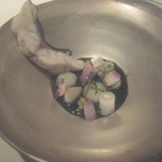 AZUR et MASA UEKI - 石鯛、生海苔、小柱、ロマネスコ