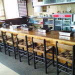 焼肉一平 - カウンター席です。