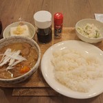 ミュウズカフェ39 - お味噌汁もつきました