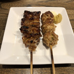 Yakitori Kichikichi - かわ、つくね