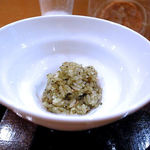 鮨 波やし - とり貝の肝飯