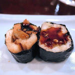 鮨 波やし - 穴子アボカド巻き