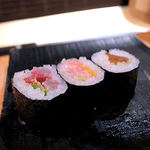 鮨 波やし - 細巻き３種
