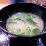 鮨 波やし - お味噌汁