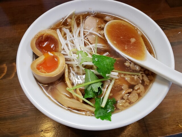 料理写真 自家製麺中華そば 今里 防府 ラーメン 食べログ