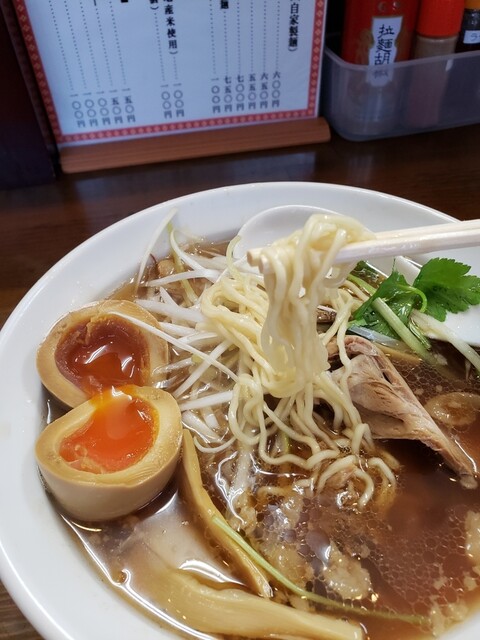 料理写真 自家製麺中華そば 今里 防府 ラーメン 食べログ
