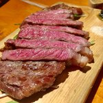 肉小屋 - 40日間熟成牛サーロイン　150g　1,800円