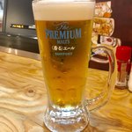 串カツ田中 - 生ビール 200円