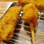 串カツ田中 - 串カツ牛 120円 串カツ豚 120円 