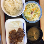 Matsuya - カルビ焼肉定食   税込650円