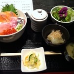 うろこ屋 - 日替わりランチ（ご飯もおかわりできて580円！！！）