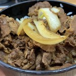 十八番 - パサパサ牛丼