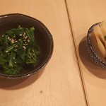 本格炉端 海鮮串焼き 八八 - 菜の花とタケノコ