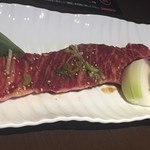 焼肉ほうせん - 特上リブロースステーキ焼