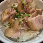 らぁ麺 飛鶏 - 後日食べた炙り金華豚丼