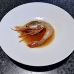 イチリン ハナレ - 牡丹海老の紹興酒漬け