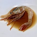 イチリン ハナレ - 牡丹海老の紹興酒漬け