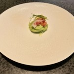 イチリン ハナレ - 四川山椒のカッペリーニ 五島列島の鯛のせ