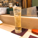 うを徳 - 梅酒ソーダ