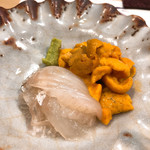 うを徳 - 城下鰈＆紫海胆