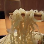 味処 むさし野 - 麺リフト（つけそば）
