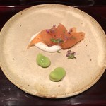 ろっかん - 鱒とそら豆