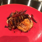 肉のながおか - 唐辛子が効いてます