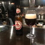 肉のながおか - お連れ様が飲んでいたビール