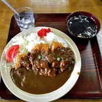 やなぎ食堂 - かつカレー（大盛）