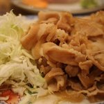 岩亀 - 豚肉の生姜焼き