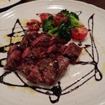 仁泰 - 北海道産黒毛和牛のグリルバルサミコソース2800円