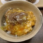 木山 - 京都牛の玉締め丼。柔らかサーロイン。