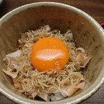 木山 - いつものじゃこ卵ご飯。