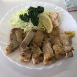 源氏食堂 - ブタ肉塩焼き上単品