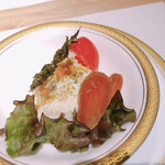 洋食 つばき - カラスミを中心に撮りました。