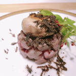 洋食 つばき - 飛騨牛のハンバーグ。