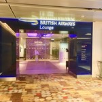 British Airways Lounge Changi Airport - エントランス