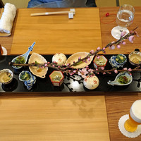 柚木元 - 山菜の盛合せ