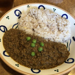 ヤーマ・カーマ - キーマカレー  サラダ付きで972円