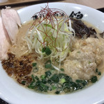 らーめん錦 - 揚げつくねの醤油