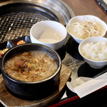 韓国料理・焼肉 きんちゃん - テールスープセット