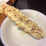 麺茶屋一番や　　大和 - Aセットについてくる  ”ちくわ天”