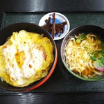 貞やん - 料理写真:かつ丼(ミニうどん付)