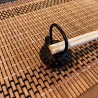 鮨弥栄 - 箸置きが可愛い