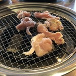 ナカシマ苑 - 鶏モモ 350円 綺麗な肉でした